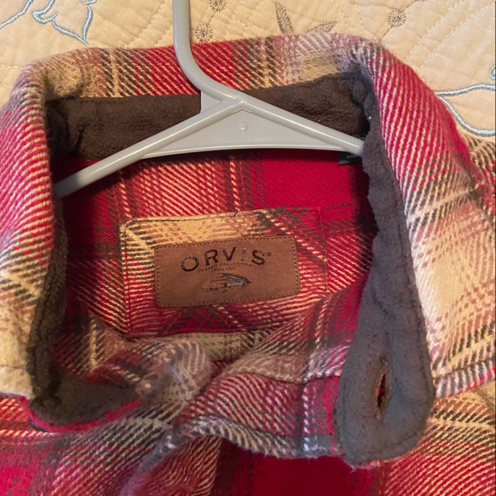 Men’s Orvis flannel- medium